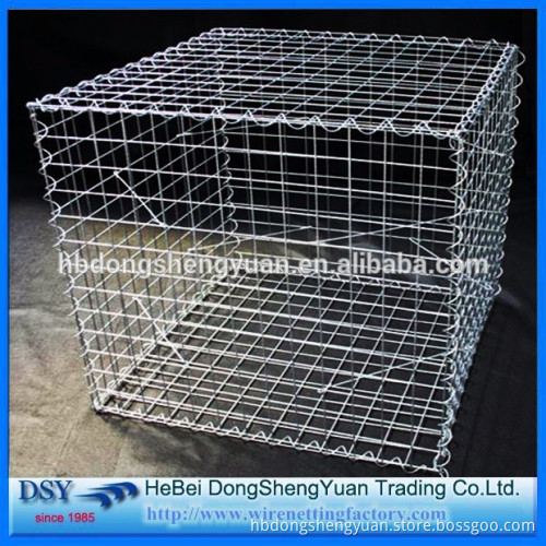 Hexagonal welded wire mesh Gabion box for fenced